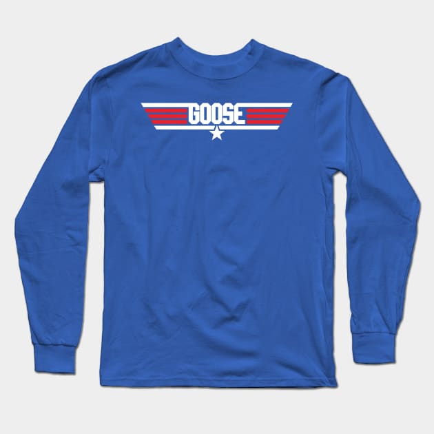 Top Gun - Goose Long Sleeve T-Shirt by Dopamine Creative